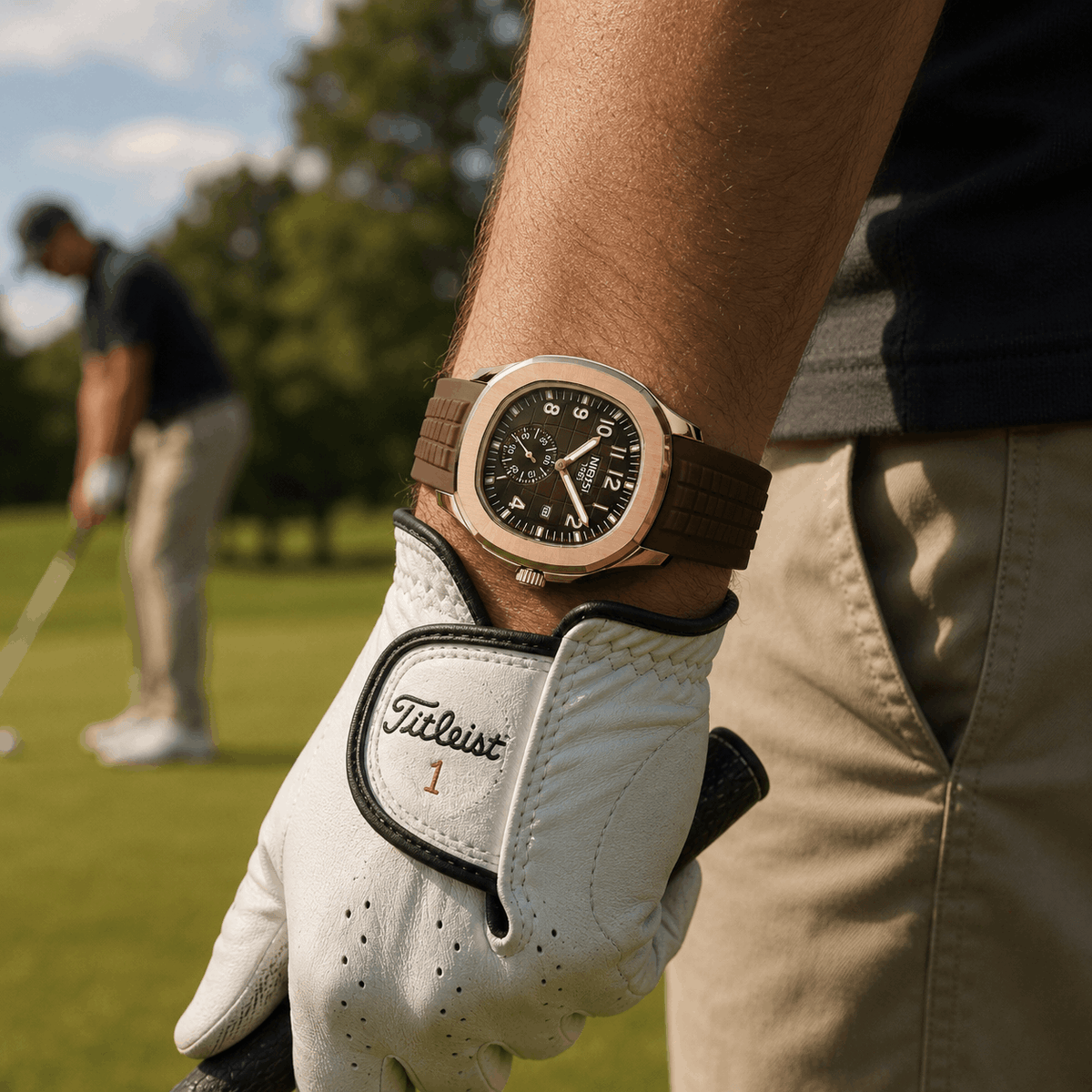 Philip Watches® President Brown and Rose