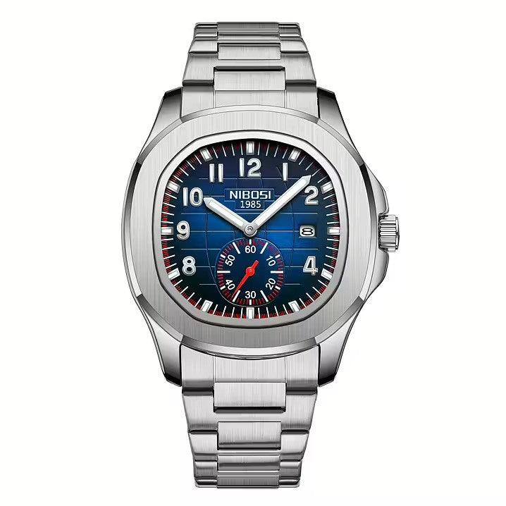 Philip Watches® President Silver Blue