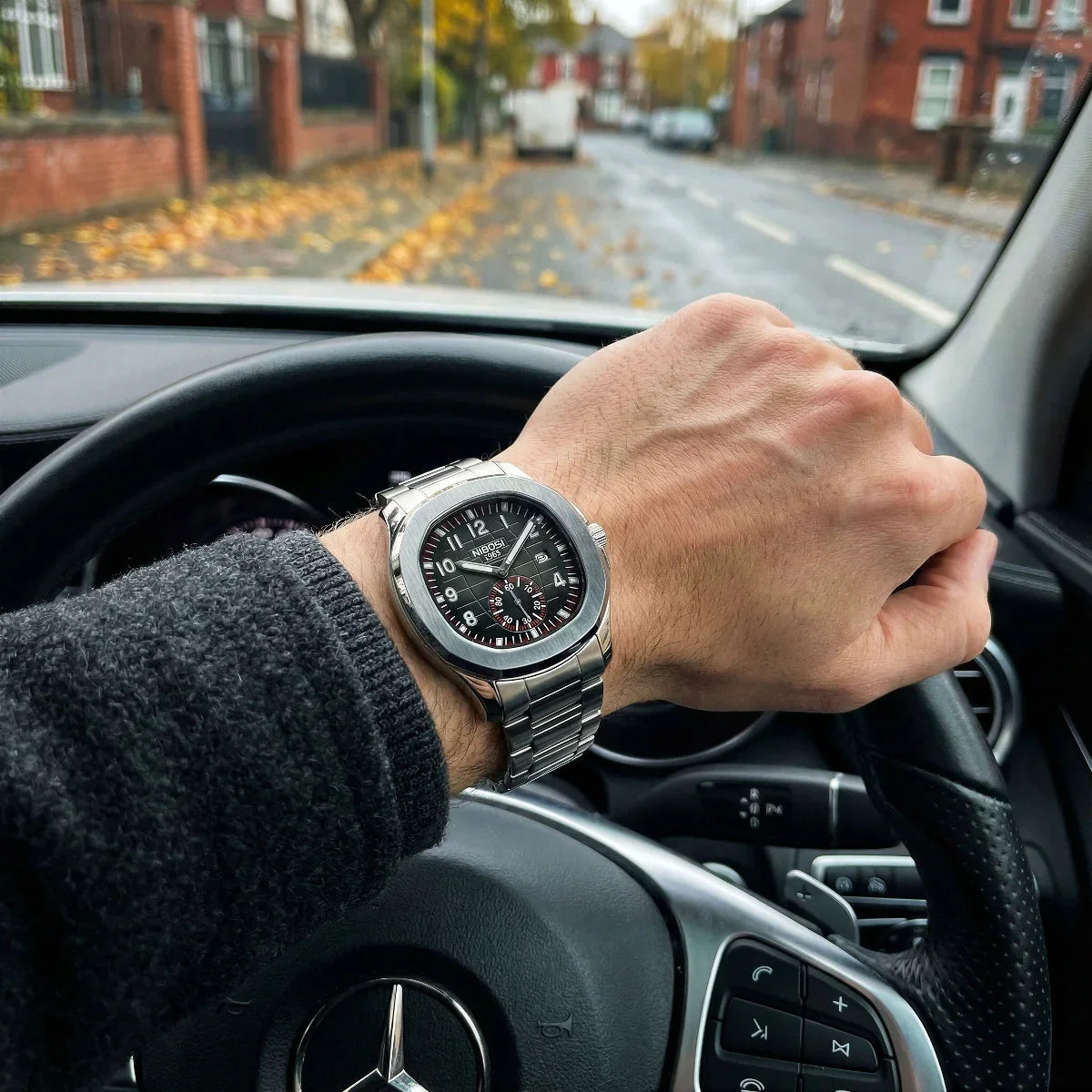 Philip Watches® President Silver Green